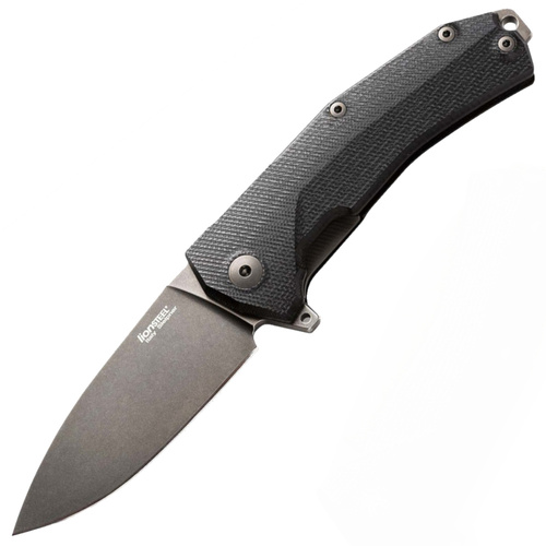 LionSteel - Taktický nůž KUR - Sleipner - černý - KUR BBK