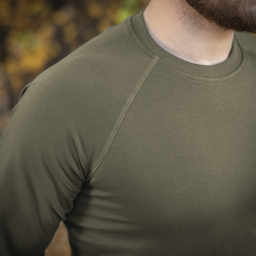 M-Tac - Raglánová mikina Athlete - bavlna - Dark Olive - 20455048