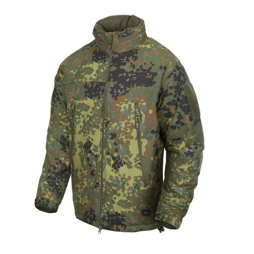 Helikon - Lehká Zimní Bunda Level 7 - Climashield® Apex™ - Flecktarn - KU-L70-NL-23
