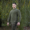 M-Tac - Vojenský fleecový svetr Delta Polartec Cardigan Raglan - Army Olive - 70022062