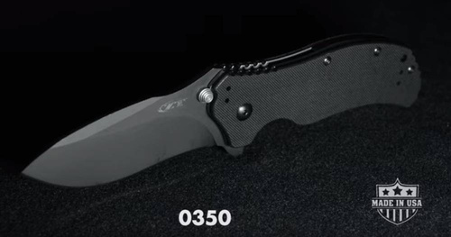 Zero Tolerance - Zavírací nůž ZT 0350 - CPM-30V - Black - 0350
