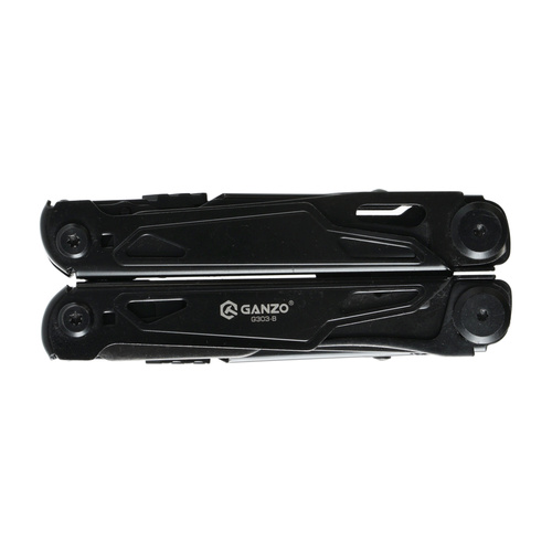 Ganzo - Multitool se Sadou Bitů G303-B - 14 Nástrojů - černý - G303-B