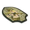 M-Tac - Nášivka s kopím Valkýry - 3D PVC - zelená Ranger - 51116601