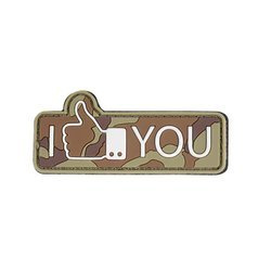 101 Inc. - 3D záplata - I Like You - Woodland - 444130-7350