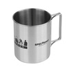 SpecShop.pl - Ocelový hrnek - 450 ml - stříbrný