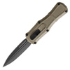 Benchmade - Zavírací nůž OTF 3375GY-1 Mini Claymore - CPM-D2 - Ranger Green - 3375GY-1