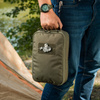 M-Tac - Malý ergonomický organizér Elite - 22 x 14 cm - černý - 10157002-S