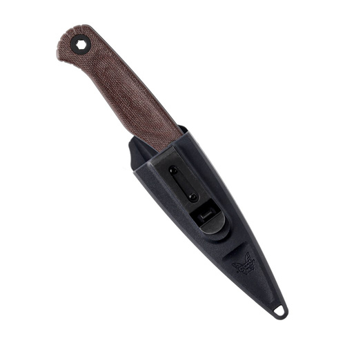 Benchmade - Nůž pro přežití EDC Dacian - Spear Point - Canvas Micarta - CPM MagnaCut - Brązowy - 203BT-01