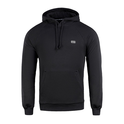 M-Tac - Bavlněná mikina s kapucí Raglan - černá - 20483002