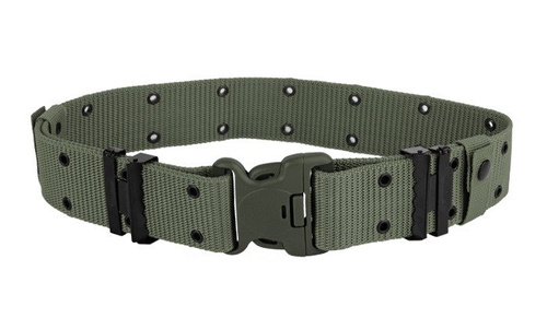 Mil-Tec - opasek LC2 US Military Belt se sponou Duraflex® Cop-Lok® - OD Green - 13312001