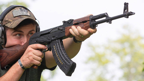 UTG - Zásobník AK/AKM s okénkem - 7,62x39 mm - 30 nábojů - polymer - černý - RBT-AKM30