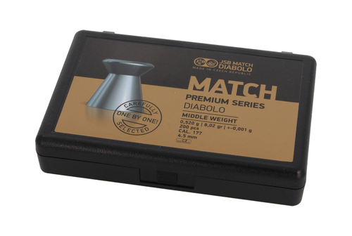 JSB - Match Premium Series Middle Airgun Pellets 4.52mm - 200 - 1020-200