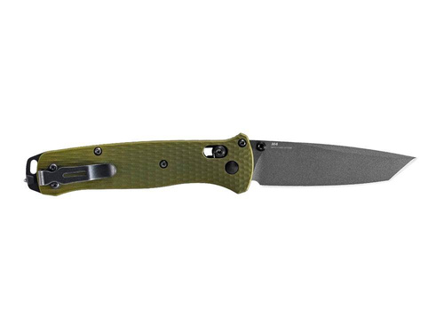 Benchmade - 537GY-1 Zavírací taktický nůž Bailout - CPM-M4 - zelený - 537GY-1