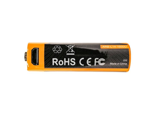 Fenix - 14500 1600 mAh 1,5 V USB Li-ion baterie - ARB-L14U