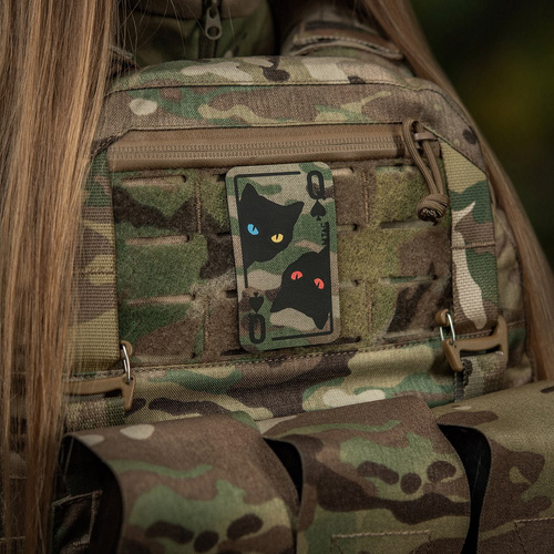 M-Tac - Nášivka Piková dáma - Cordura 500D - MultiCam/černá - 51362008