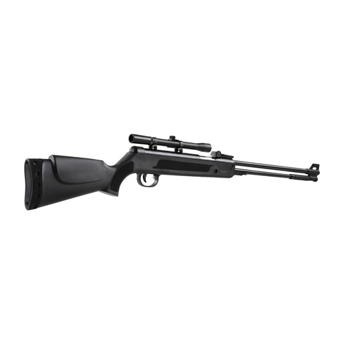 RazorGun - Vzduchovka Magnum s puškohledem 4x20 - 5,5 mm - Polymer - Černá - WF600P 5,5