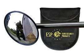 ESP - Taktické zrcátko pro teleskopický obušek, s pouzdrem - 71 mm - M-2 HOLDER
