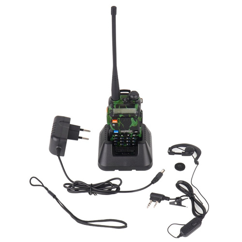 BaoFeng - VHF/UHF UV-5R HT Duobander PTT Radio - kamufláž - 5 W