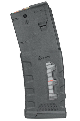 MFT - Polymerový okénkový zásobník Extreme Duty pro AR-15 / M4 - 5,56 x 45 mm/.223 - 30 nábojů - černý - EXDPM556-W-BL