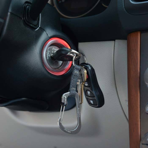 Nite Ize - SlideLock Key Ring #3 - černá - CSLW3-01-R6