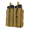 Condor - Otevřené dvojité pouzdro na zásobníky M4/M16 - černé - MA19-002