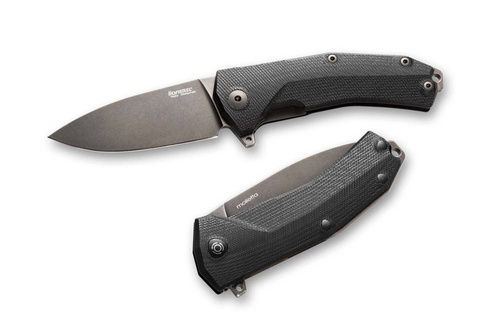 LionSteel - Taktický nůž KUR - Sleipner - černý - KUR BBK