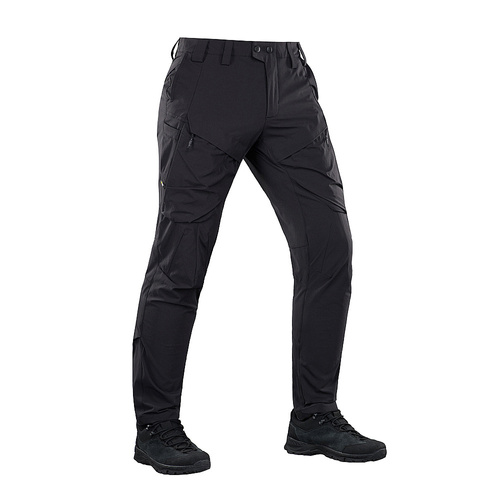 M-Tac - Trekové kalhoty Rubicon Flex - 4-Way Stretch - černé - 20074002
