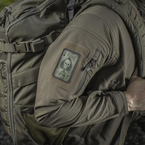 M-Tac - Nášivka Ace of Spades - Morale Patch - Ranger Green / Black - 51101023