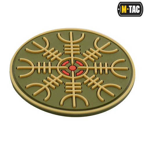 M-Tac - Egeshelm 3D PVC nášivka - olivová - 51221001
