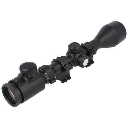 Lensolux - Puškohled 3-9x50E, osvětlený 4 červenými body - 19312