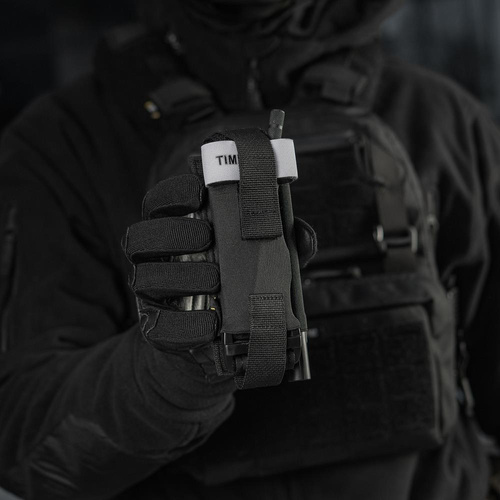 M-Tac - Taktická kapsa na škrtidlo s panelem Molle Gen. III - černá - 10137302