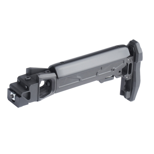 Kruk - Pevná pažba s adaptérem pro platformu AKM/AK-74 - Černá - CRC 5002/9035-BLK