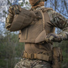 M-Tac - Taktická vesta s plátovým pouzdrem Fast XL QRS - Coyote - 51670005