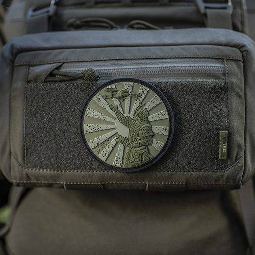 M-Tac - Nášivka Way of the Samurai - 3D PVC - Ranger Green - 51338323