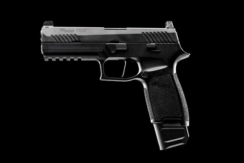 Strike Industries - Mířidla Strike Iron Sights - Sig Sauer P320 - výška s tlumičem - SI-P320-SIGHTS-SH