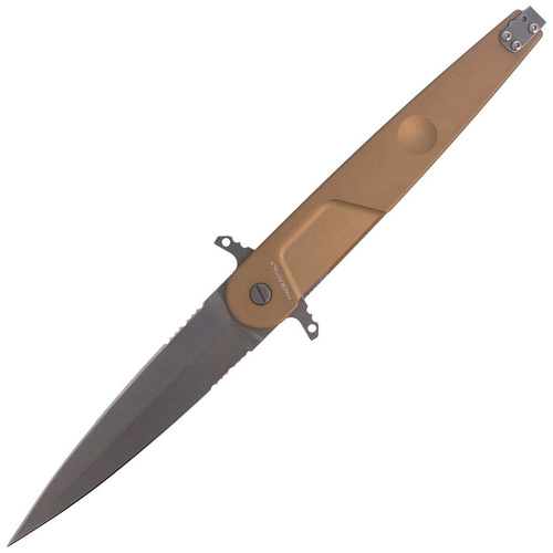 Extrema Ratio - Zavírací nůž EDC BD4 Contractor Black - Liner Lock - Nerezová ocel N690 - Desert - 04.1000.0498/DW