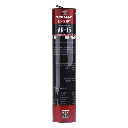 TekMat - Čistící podložka pod zbraň - AR-15 - 30x91cm - černá - TEK-R36-AR15