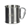 M-Tac - cestovní hrnek s karabinou - 250 ml - ocel - 60010012