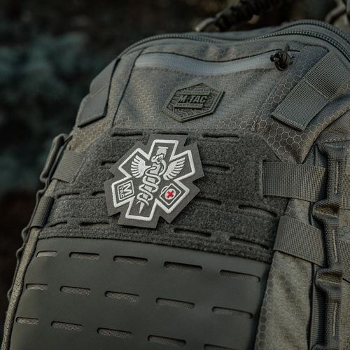 M-Tac - Vyšívaná zdravotnická nášivka - Ranger Green - 51432023