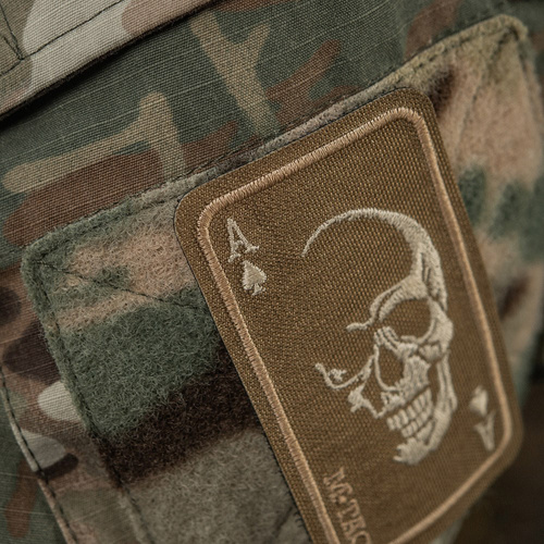 M-Tac - Morální nášivka Face of War - Cordura - Coyote - 51389005