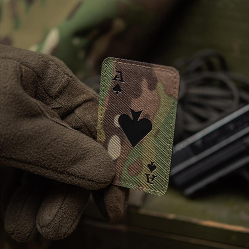 M-Tac - Nášivka Ace of Spades - Cordura 500D - Multicam / Black - 51109802