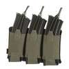 M-Tac - Trojité pouzdro na zásobníky pro AR / AK Elite Laser Cut - Ranger Green - 10145123