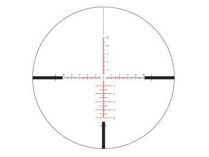 Vortex Optics - Lovecký dalekohled Viper PST II 5-25x50 - Osvětlený zaměřovač EBR 4 - 30 mm - PST-5251