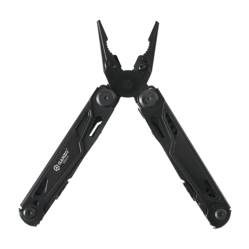 Ganzo - Multitool se Sadou Bitů G303-B - 14 Nástrojů - černý - G303-B