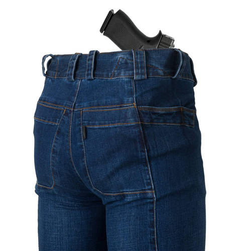 Helikon - CTP (Covert Tactical Pants®) Taktické kalhoty - džíny - modrá barva - SP-CTP-DD-96