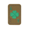 M-Tac - nášivka Lucky Card - Cordura 500D - Clover - Coyote - 51391005