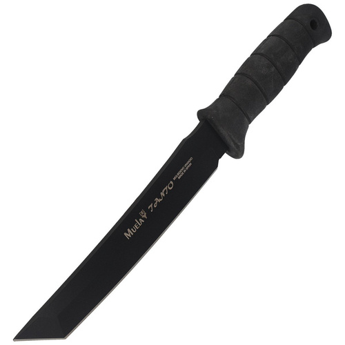 Muela - Taktický nůž - X50CrMoV15 - černý - TANTO-19N