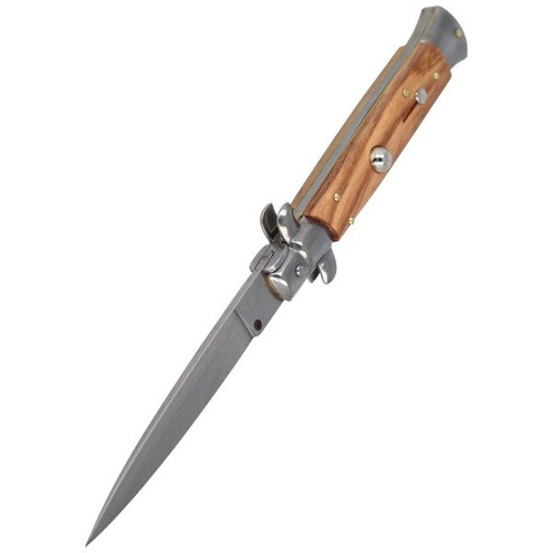 Frank Beltrame - Zavírací nůž Stiletto - tmavě olivové dřevo - 23 cm - FB 23/94