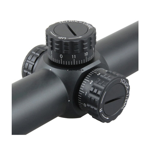 Victoptics - Puškohled S6 1-6x24 ET - 30 mm - SFP - černý - OPSL22