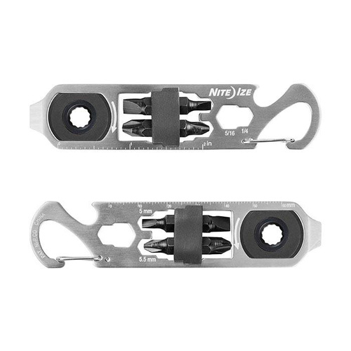 Nite Ize - DoohicKey® Ratchet Key Tool - nerezová ocel - KMTRT-11-R3